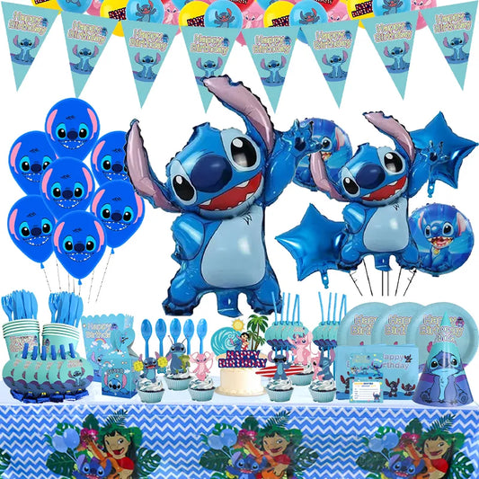 Stich Lilo Geburtstag Geburtstagsparty Dekoration Partyzubehör