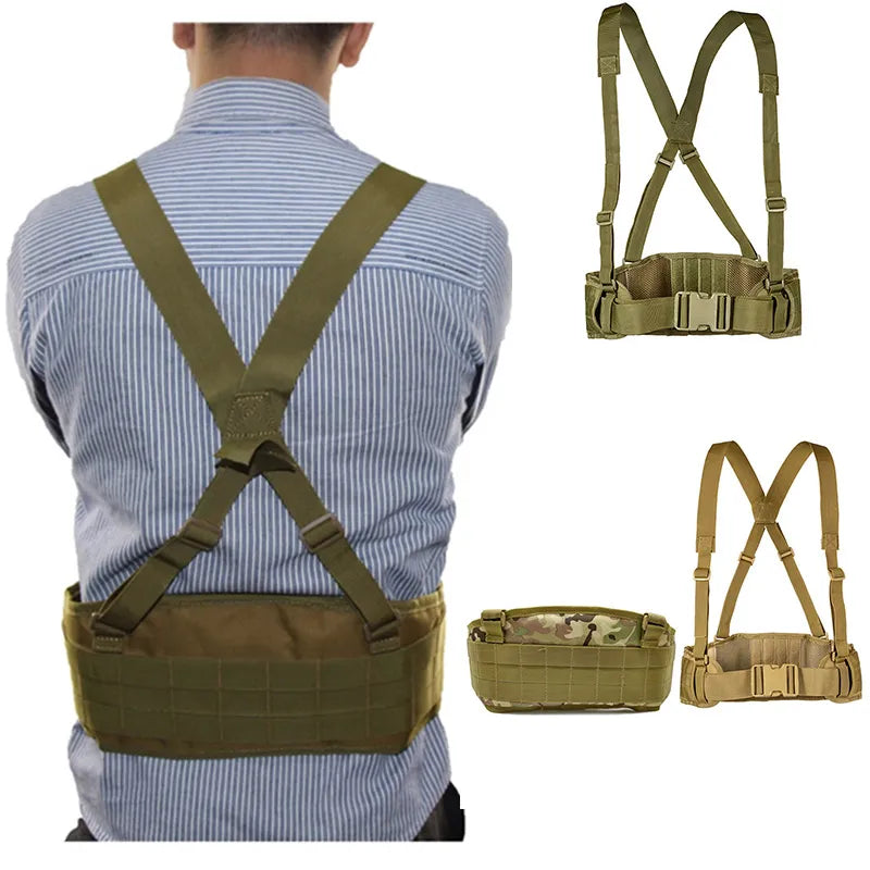 Taktischer Molle Gürtel Armee Militär Gürtel Waffengürtel Holster