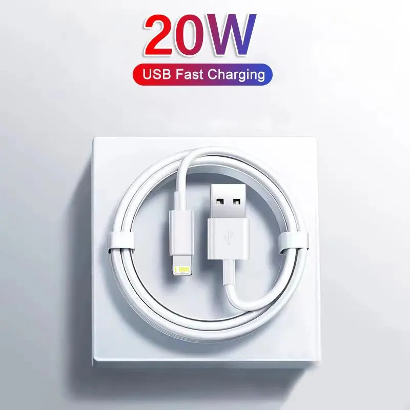 Schnellladekabel für iPhone USB-Kabel schnelles Laden 20W