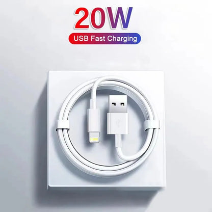 Schnellladekabel für iPhone USB-Kabel schnelles Laden 20W