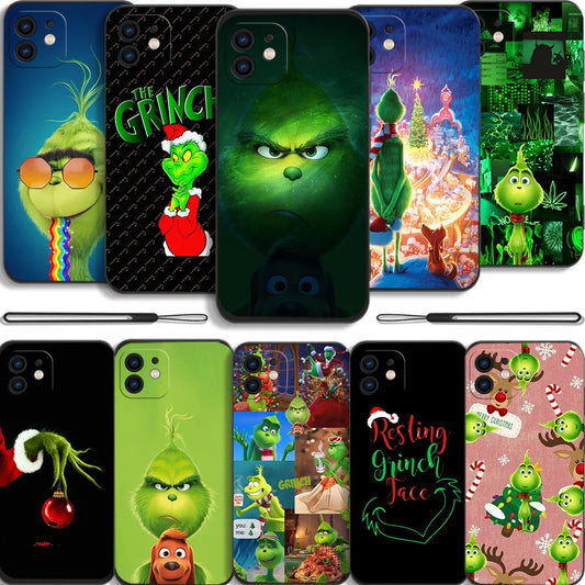 Weihnachts Handyhülle Handycover Weihnachten für Samsung Galaxy S23 S22 S21 S20 mit Band