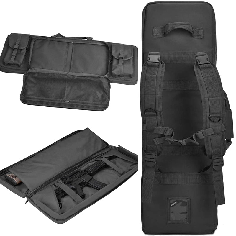 Taktische Waffen Tasche Koffer Rucksack tactical rifle bag Langwaffen 2 Fächer Molle System Transport - wasserdicht