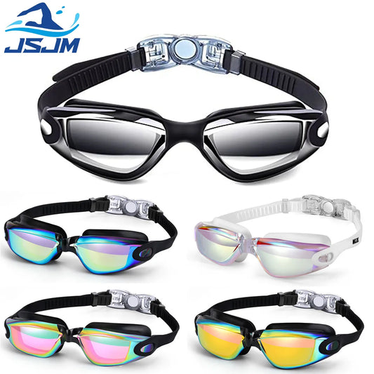 professionelle Schwimmbrille für Erwachsene mit Anti-Fog UV-Schutz verstellbar