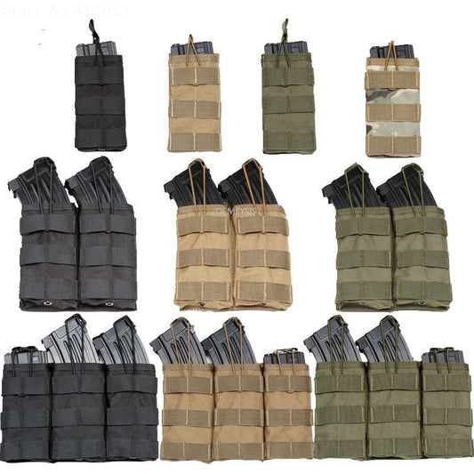 Taktische Militär Magazintasche Magazinholster Gürteltasche Holster Single / Double / Triple Magazine Molle System